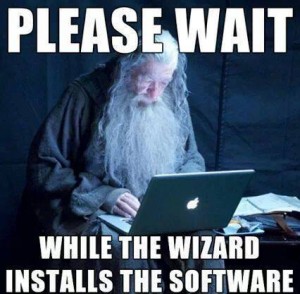 firefox - Please wait while the wizard installs the software